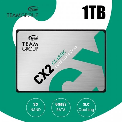 Ổ cứng SSD TeamGroup CX2 Sata 1TB
