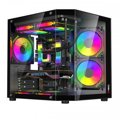 PC Gaming H610 i3 12100F 1050Ti 4G